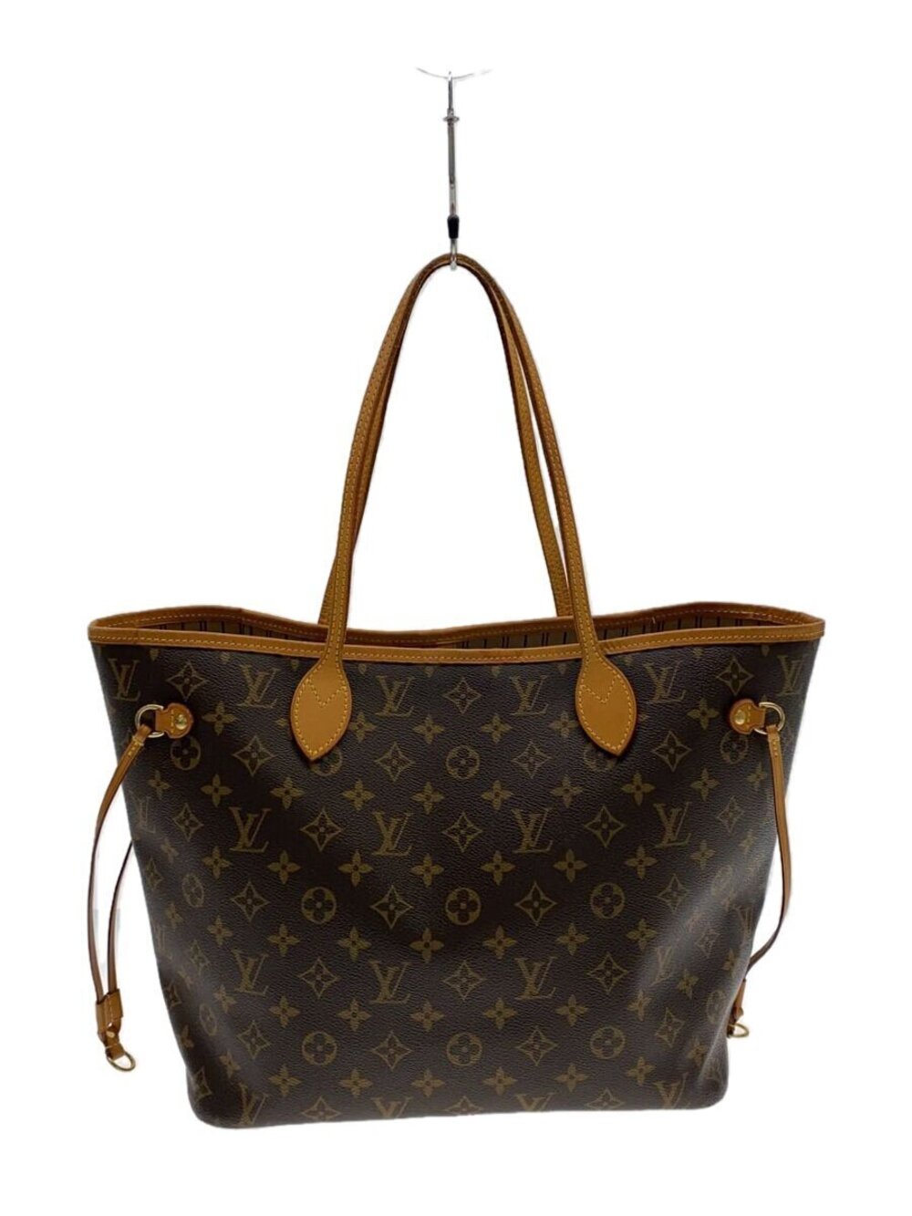 LOUIS VUITTON Neverfull Monogram Canvas Brown Beige Cream